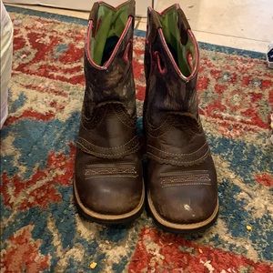 Little Girls Ariats western boots cowboy boots